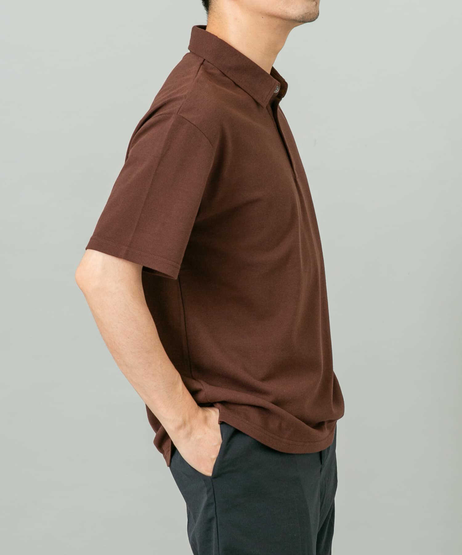 URBAN RESEARCH ROSSO「『抗菌 / 防臭』『XLサイズあり』ハイパフォーマンス鹿の子ポロシャツ」|ポロシャツ|