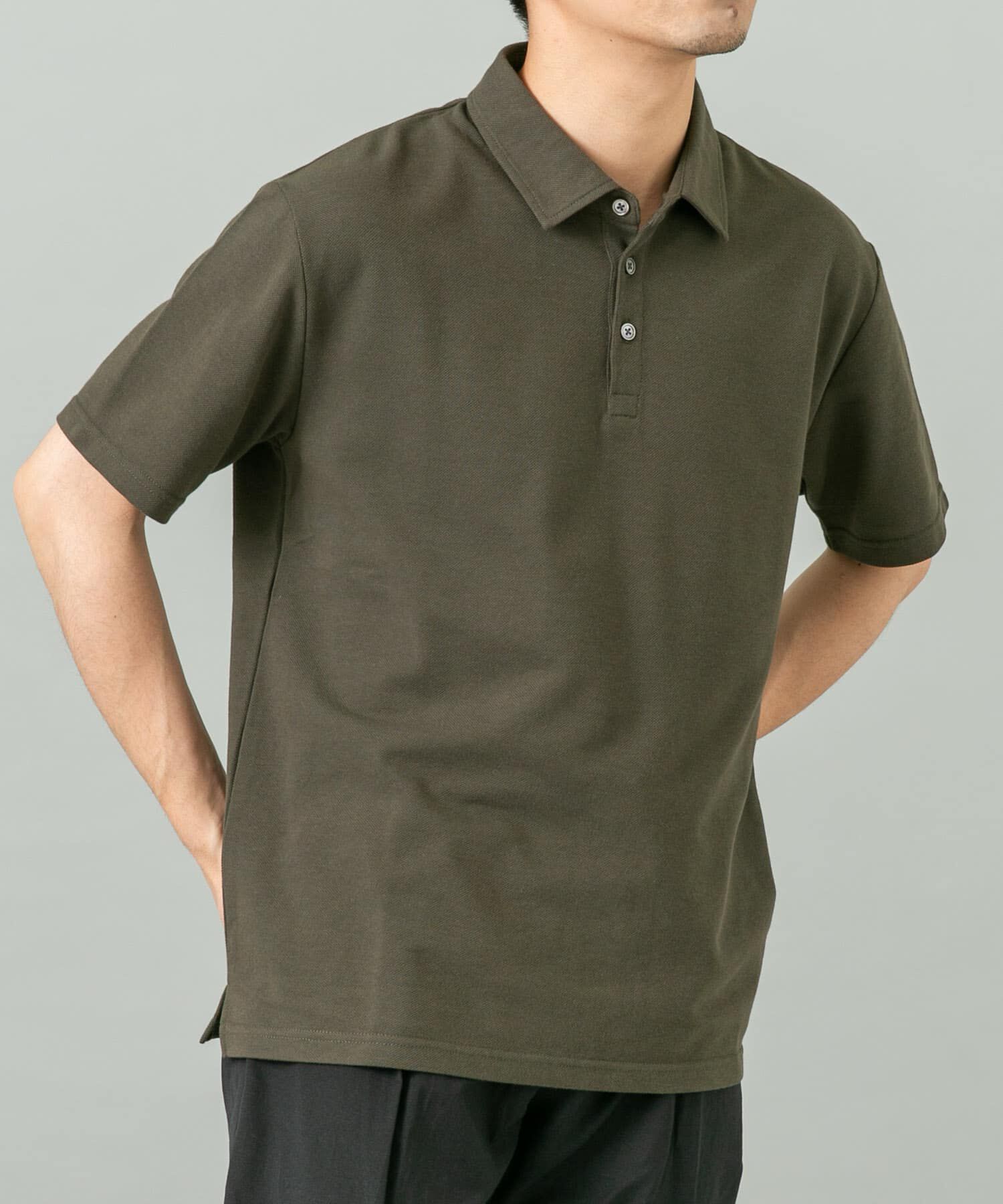 URBAN RESEARCH ROSSO「『抗菌 / 防臭』『XLサイズあり』ハイパフォーマンス鹿の子ポロシャツ」|ポロシャツ|