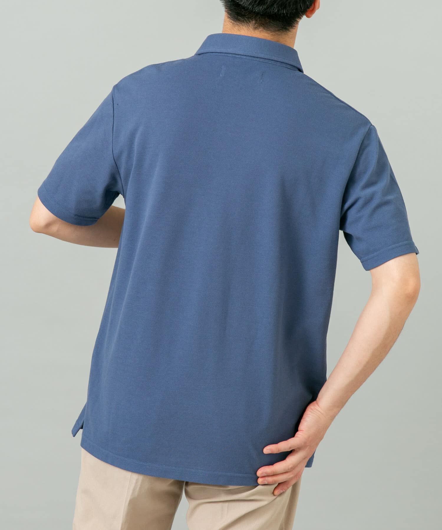 URBAN RESEARCH ROSSO「『抗菌 / 防臭』『XLサイズあり』ハイパフォーマンス鹿の子ポロシャツ」|ポロシャツ|