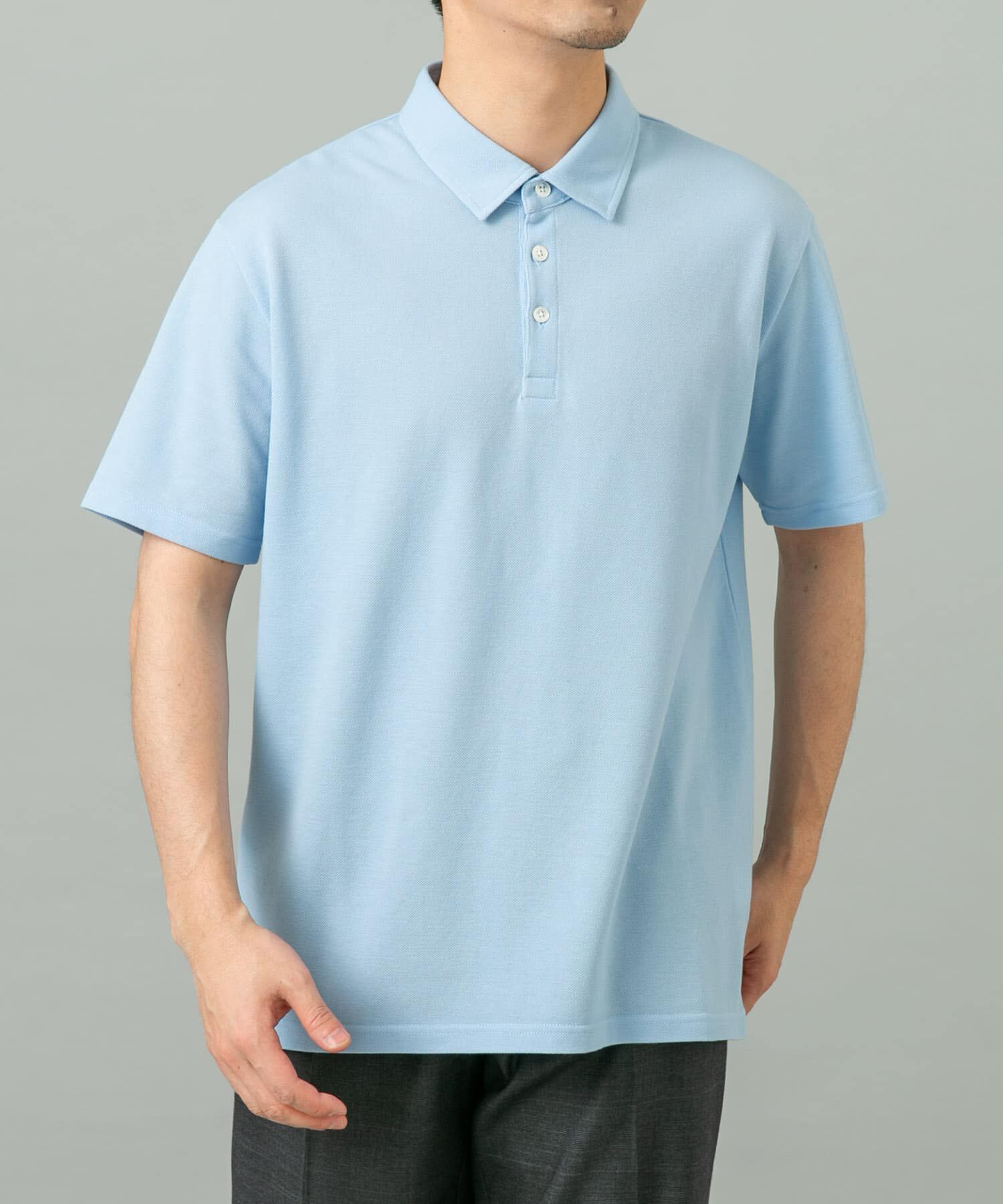 URBAN RESEARCH ROSSO「『抗菌 / 防臭』『XLサイズあり』ハイパフォーマンス鹿の子ポロシャツ」|ポロシャツ|