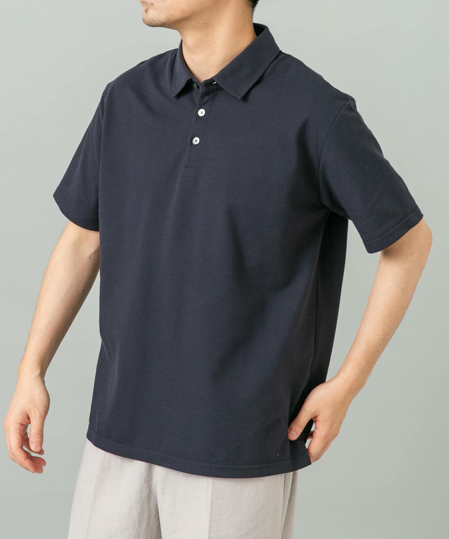 URBAN RESEARCH ROSSO「『抗菌 / 防臭』『XLサイズあり』ハイパフォーマンス鹿の子ポロシャツ」|ポロシャツ|