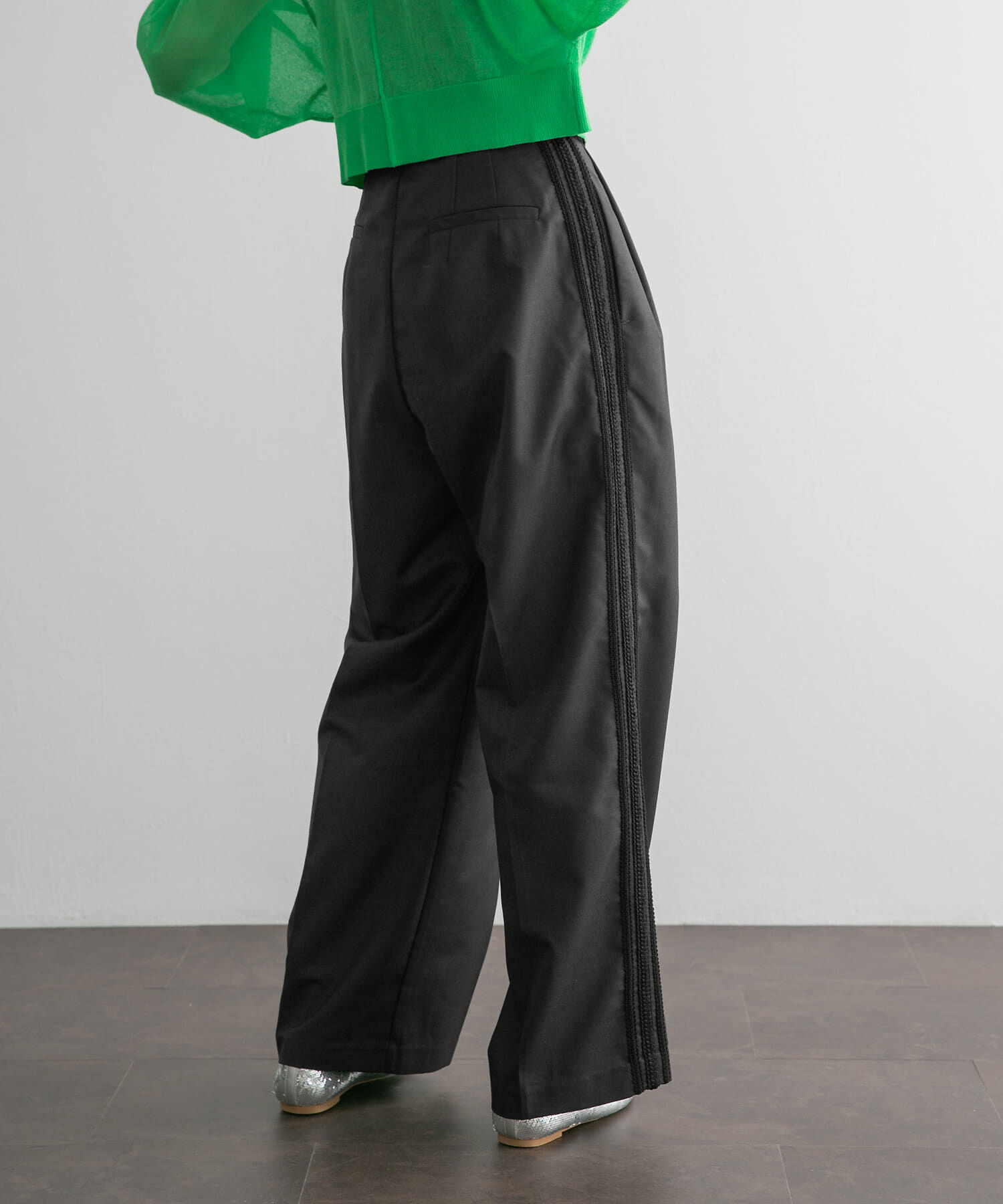  「『2サイズ展開』ブレードラインタックパンツ」|その他|