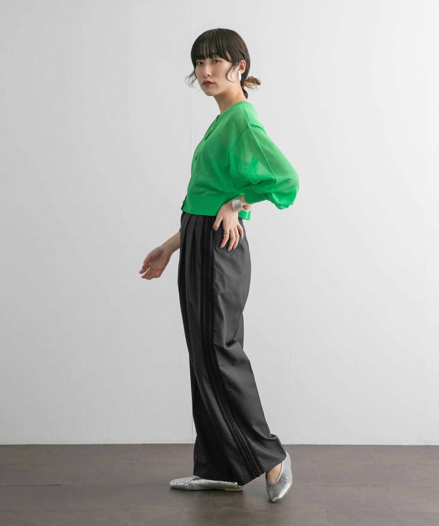  「『2サイズ展開』ブレードラインタックパンツ」|その他|