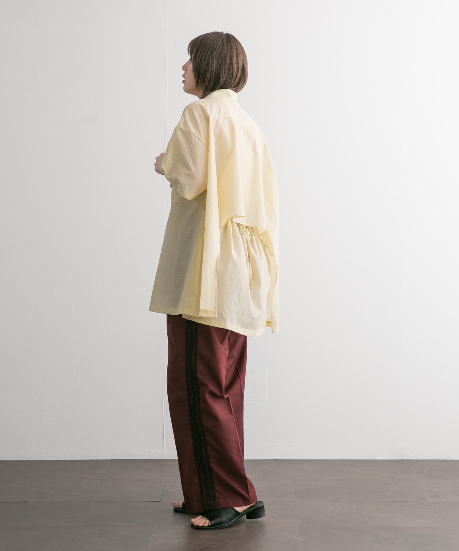  「『2サイズ展開』ブレードラインタックパンツ」|その他|