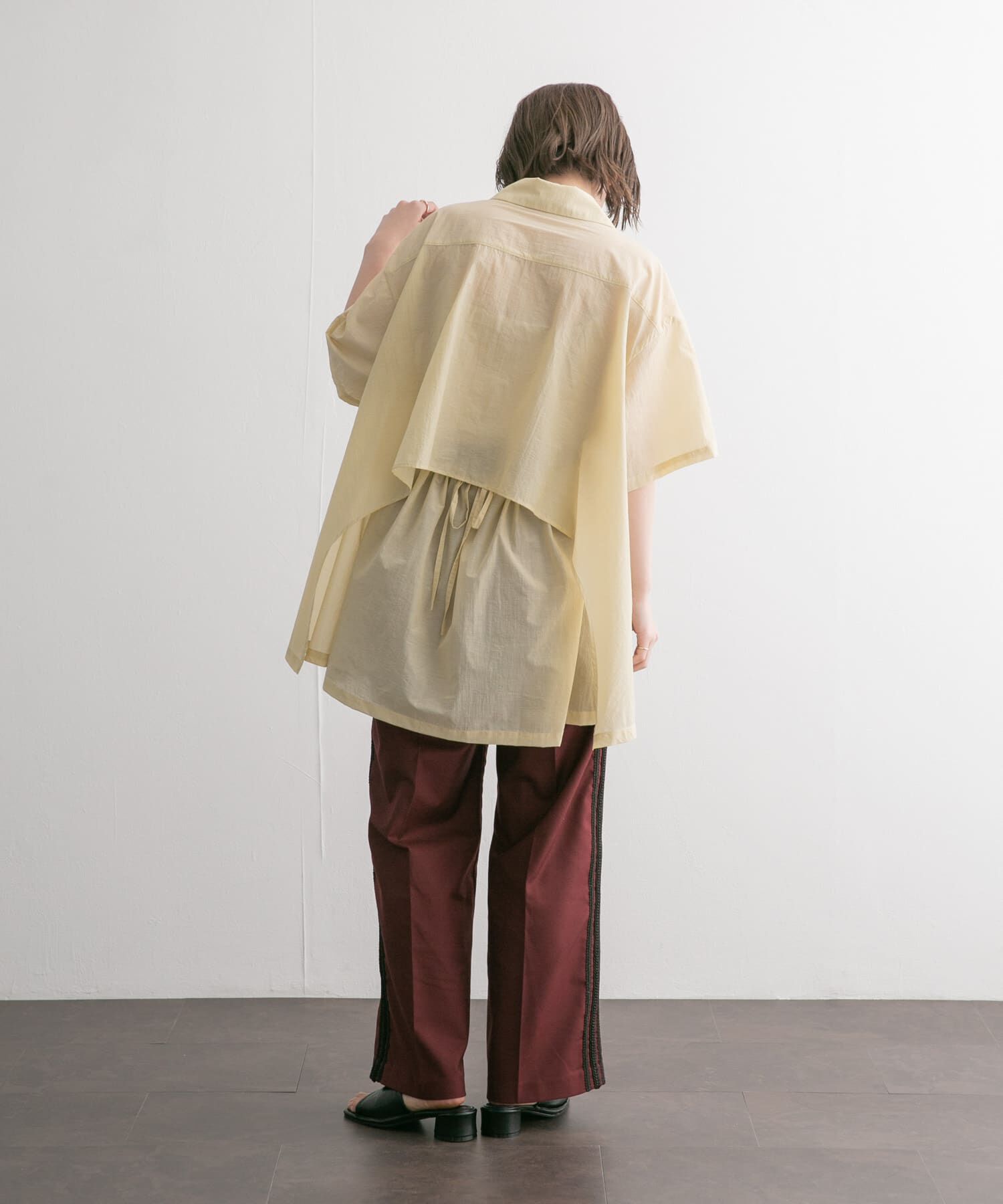  「『2サイズ展開』ブレードラインタックパンツ」|その他|