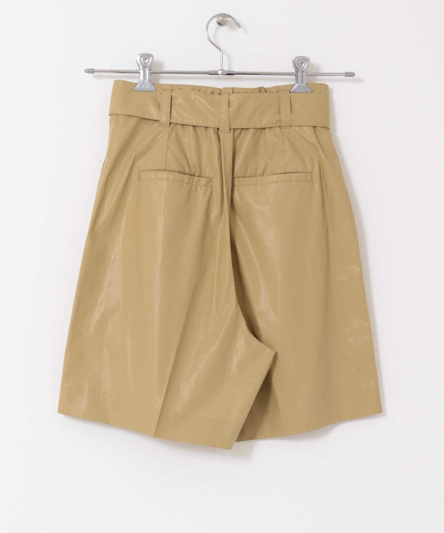  「ベルテッドコーティングハーフパンツ」|その他|
