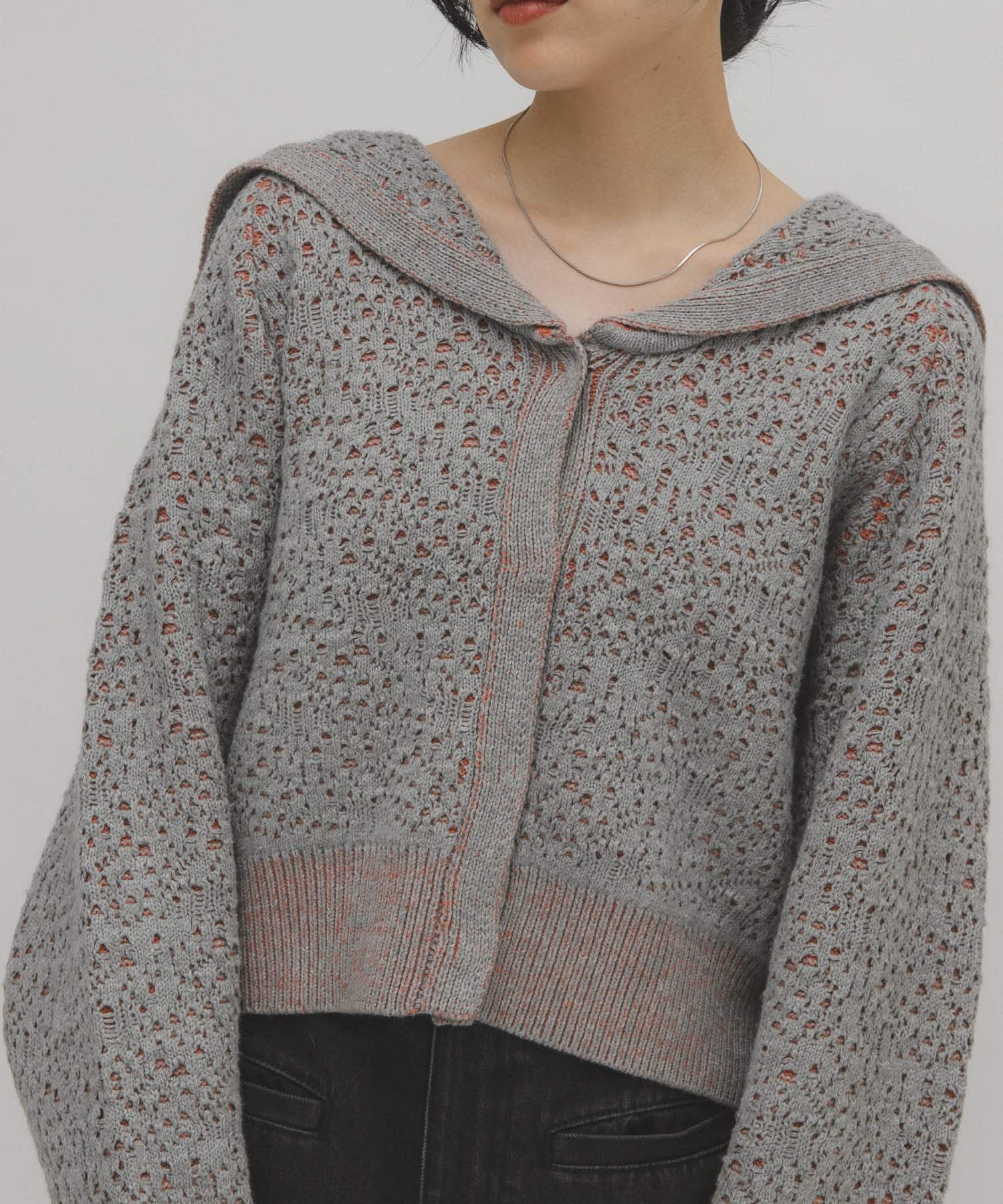  「JQセーラーカーディガン」|ニット・セーター|