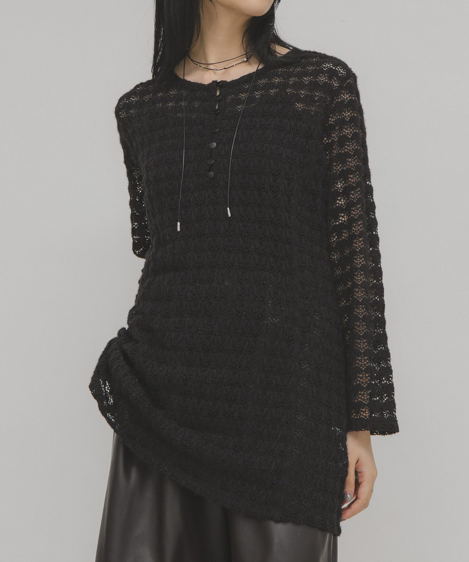  「シャギーレーストップス」|Tシャツ・カットソー|