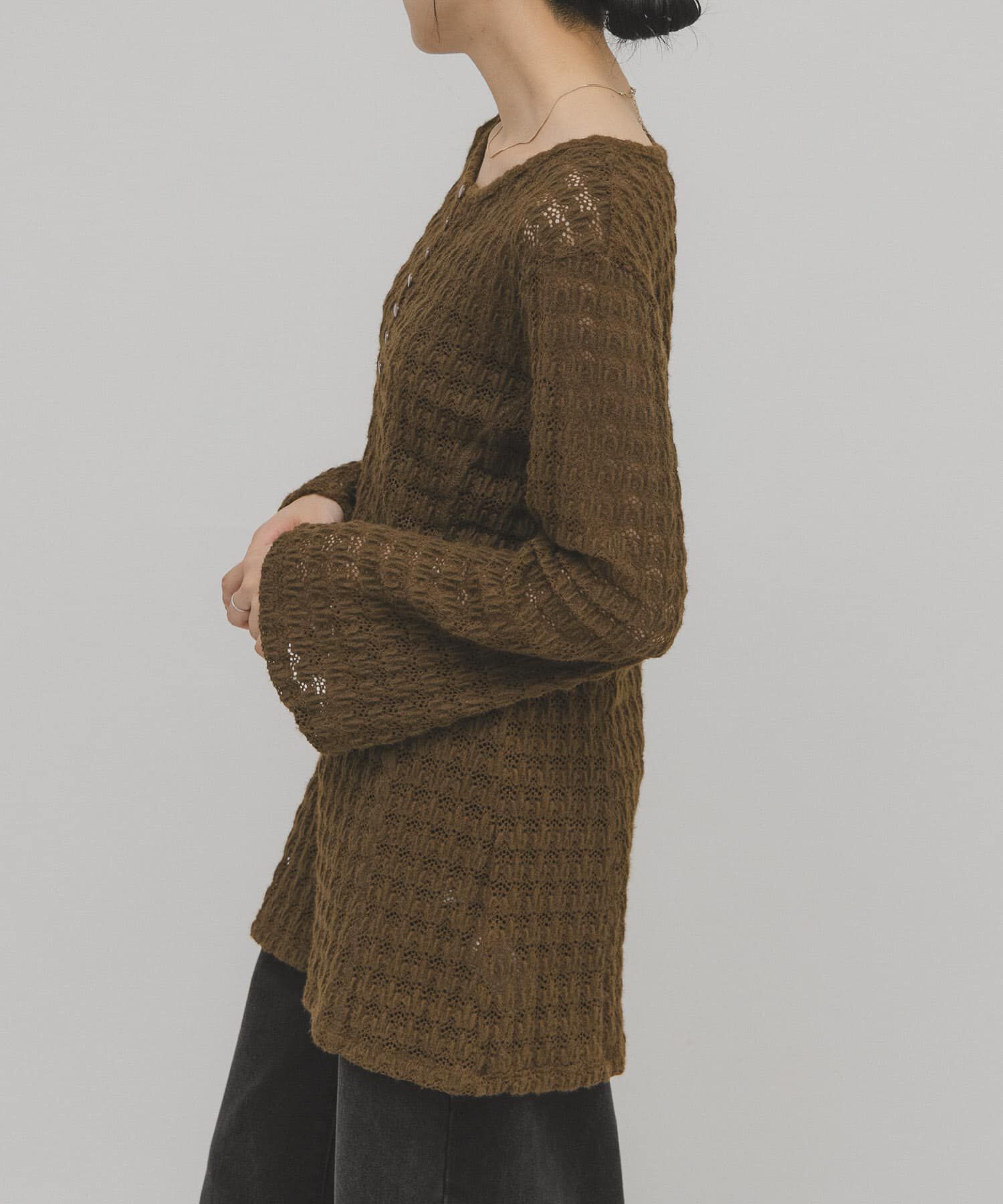  「シャギーレーストップス」|Tシャツ・カットソー|