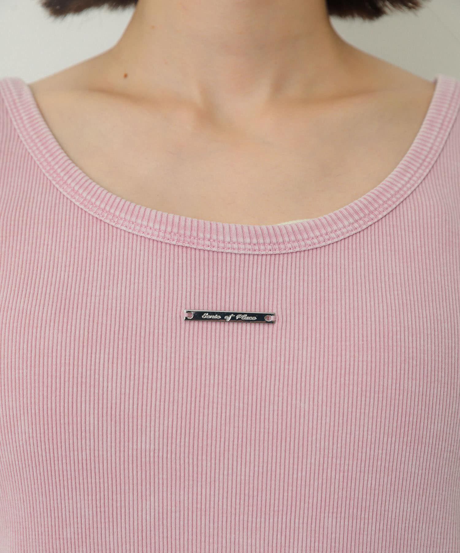 SENSE OF PLACE by URBAN RESEARCH「プレートピグメントタンクトップ」|タンクトップ|