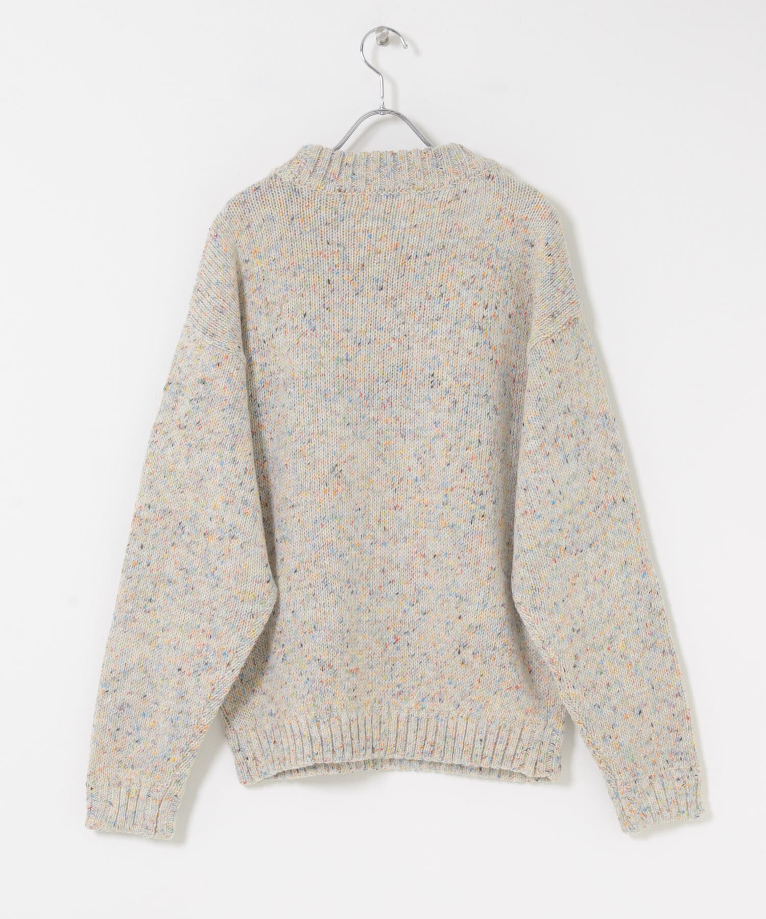 SENSE OF PLACE by URBAN RESEARCH「『洗濯可』カラーネップニットプルオーバー」|ニット・セーター|