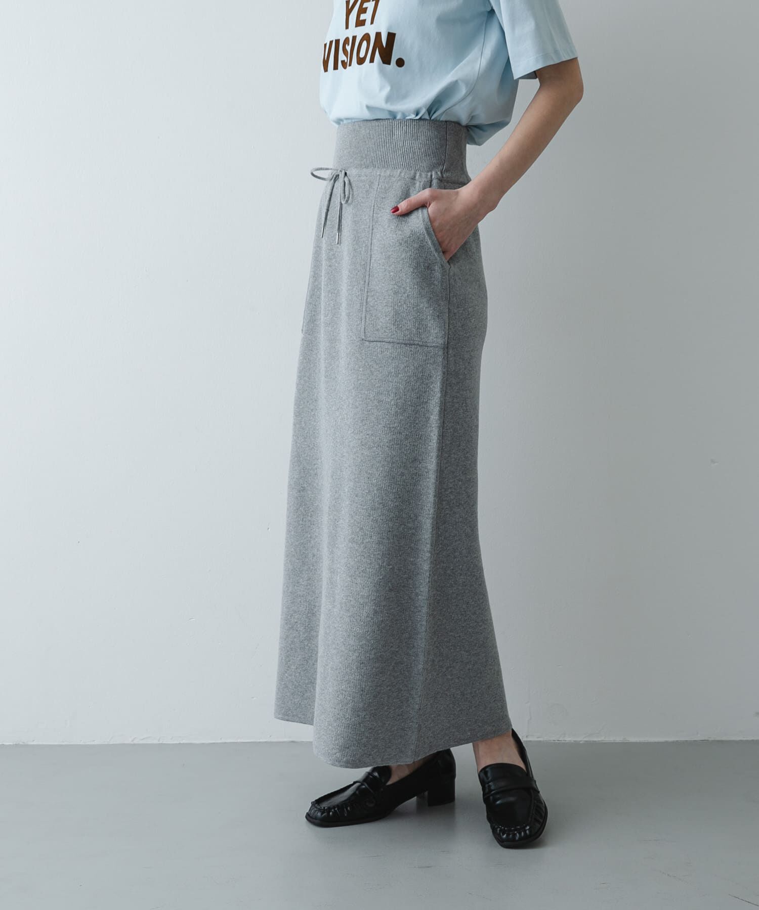 SENSE OF PLACE by URBAN RESEARCH「『洗濯可』スウェットライクニットスカート」|スカート|