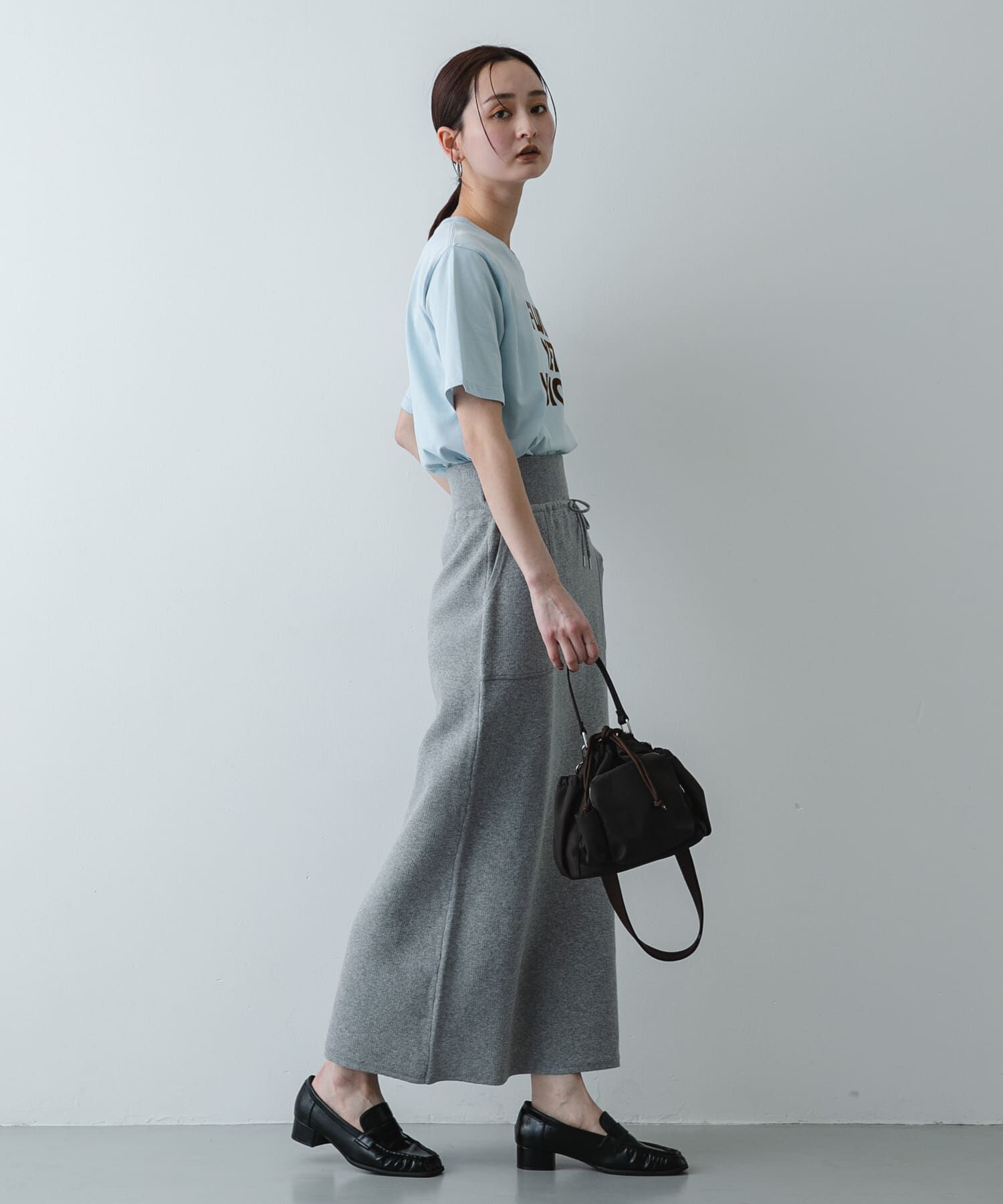 SENSE OF PLACE by URBAN RESEARCH「『洗濯可』スウェットライクニットスカート」|スカート|