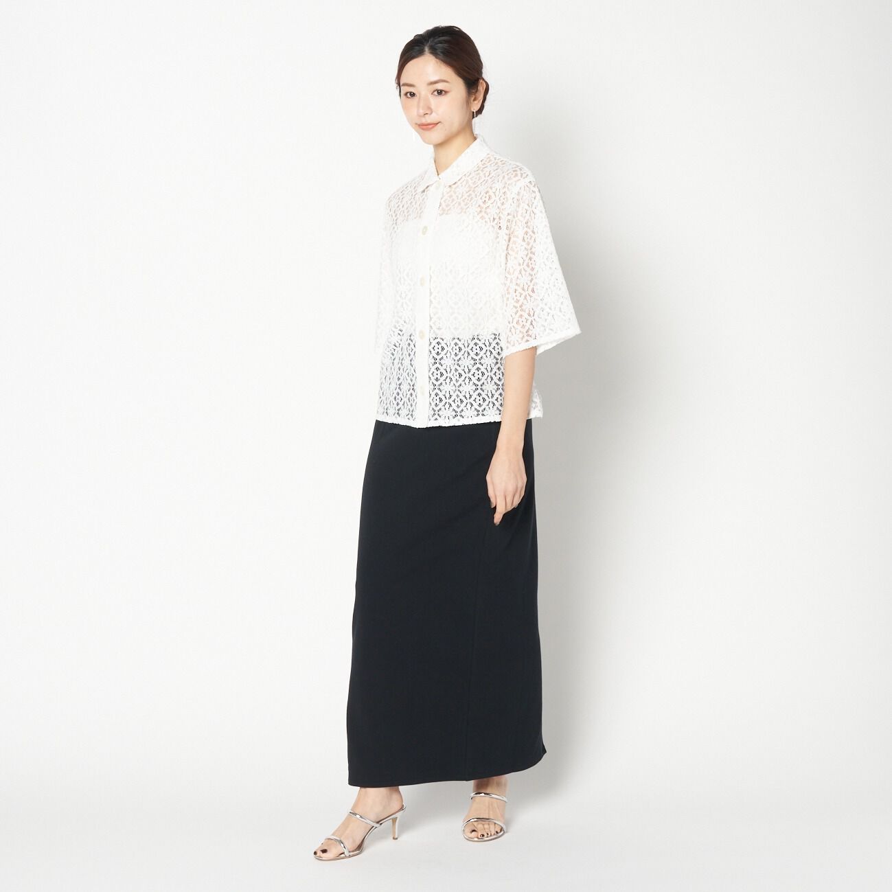 HELIOPOLE「HELIOPOLE LACE CUBAN SHIRT」|シャツ・ブラウス|