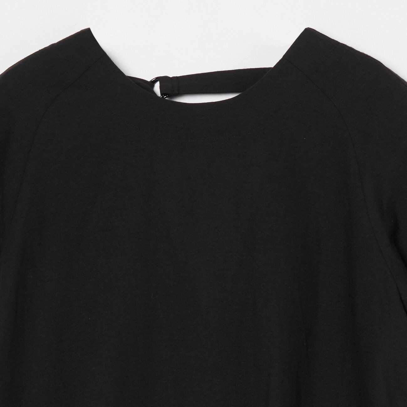  「normment COTTON LINEN VBACK DRESS」|ワンピース|