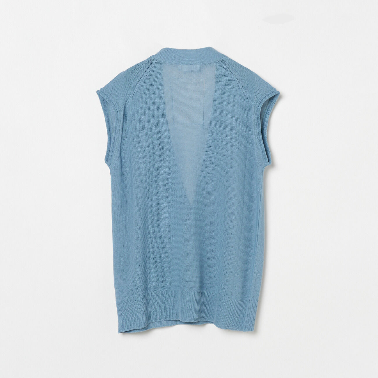  「uca SHEER JERSEY VEST」|ニット・セーター|