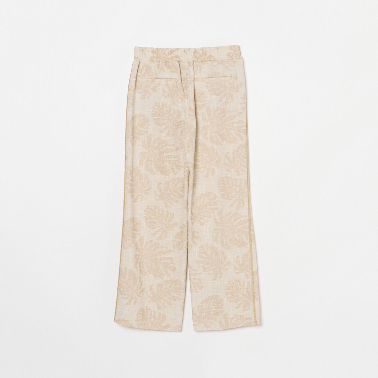  「Couture d' Adam BOTANICAL JACQUARD EASY PANTS」|チノ|