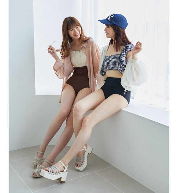 MAJESTICLEGON「ギンガムフリルスイムウェア/水着」|その他|