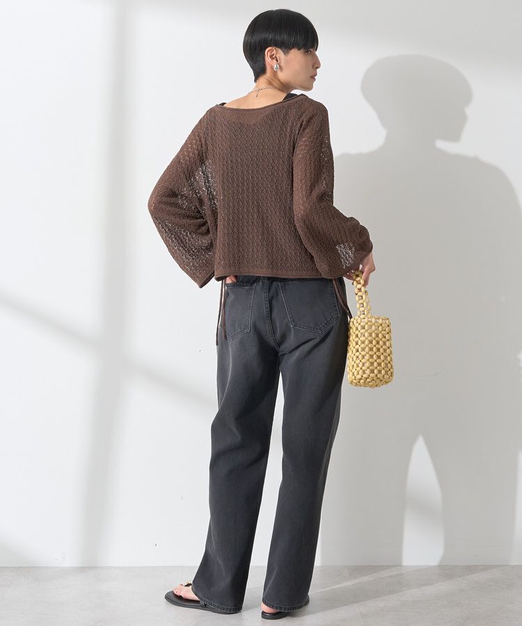 AMERICAN HOLIC「2WAYレース編みニットカーディガン」|カーディガン|