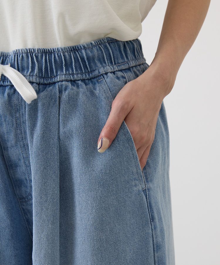 AMERICAN HOLIC「イージーデニムワイドパンツ」|デニム|