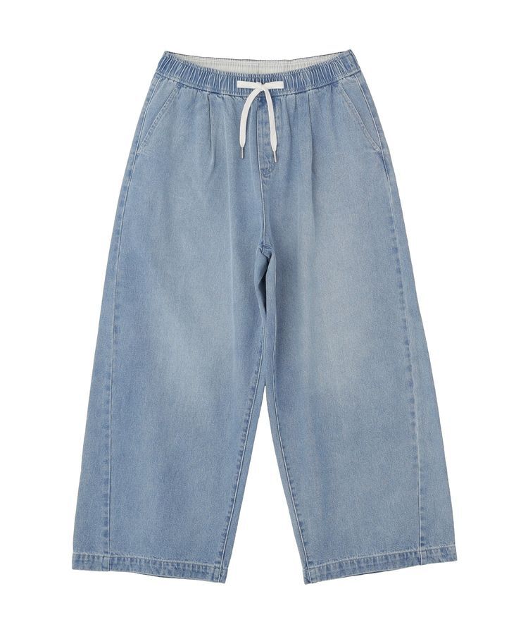 AMERICAN HOLIC「イージーデニムワイドパンツ」|デニム|