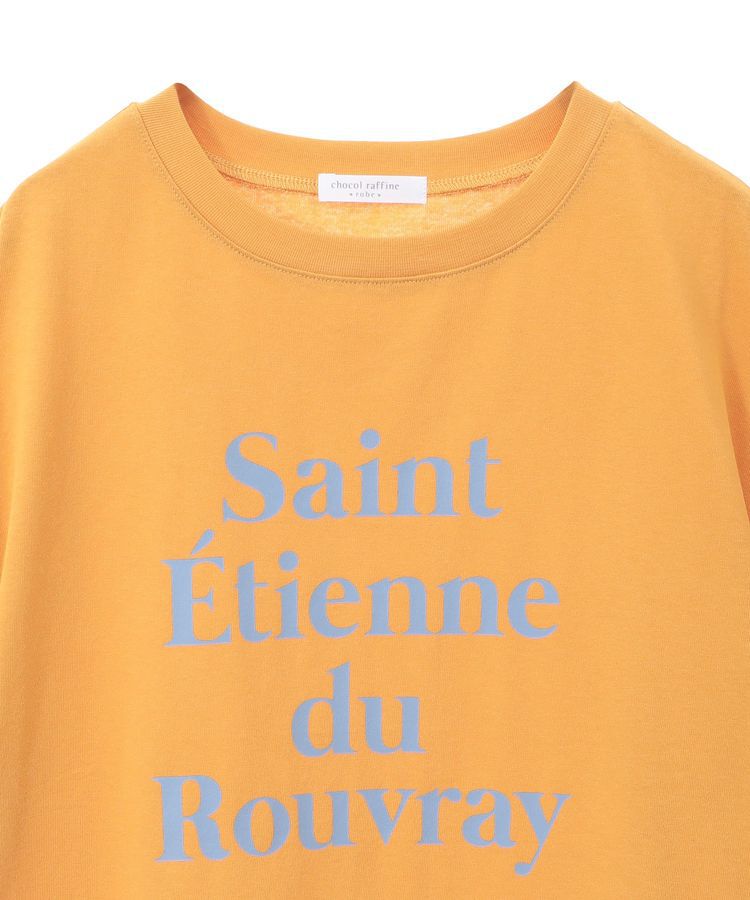 Green Parks「多段フェミニンロゴボックスTシャツ」|Tシャツ・カットソー|