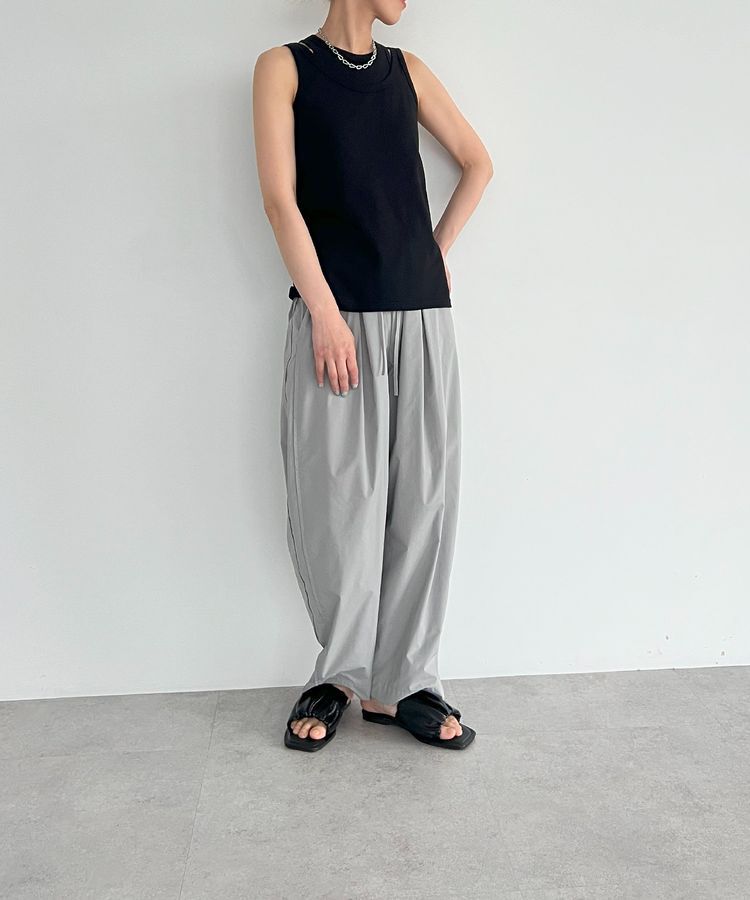 GARAGE OF GOOD CLOTHING「【日本製】天竺レイヤードタンクトップ」|Tシャツ・カットソー|