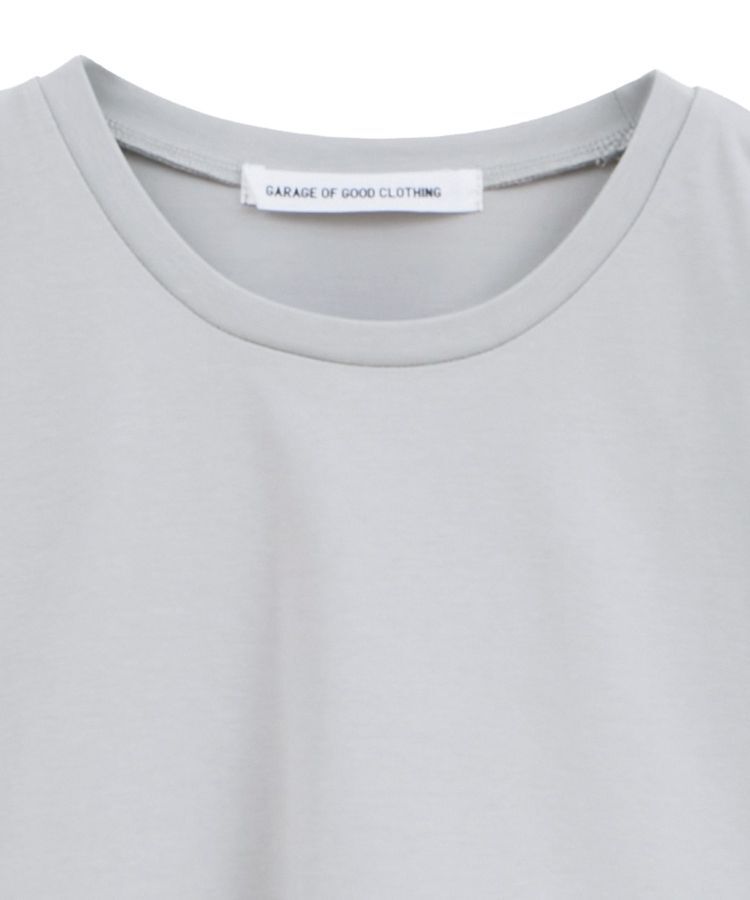 GARAGE OF GOOD CLOTHING「異素材MIXアシメドレーププルオーバー」|Tシャツ・カットソー|