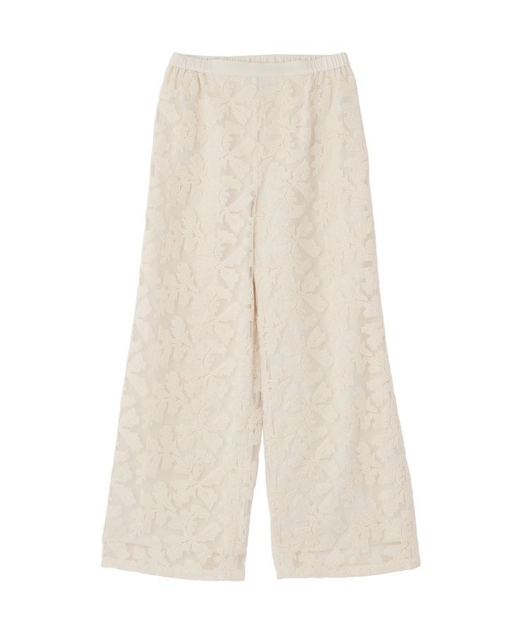 GARAGE OF GOOD CLOTHING「クロスステッチ刺繍ロングパンツ」|その他|