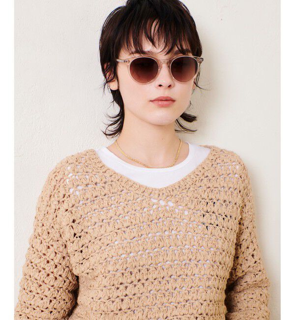 allureville「テープヤーンハンドニットプルオーバー」|ニット・セーター|