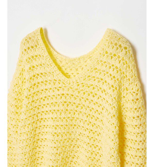 allureville「テープヤーンハンドニットプルオーバー」|ニット・セーター|