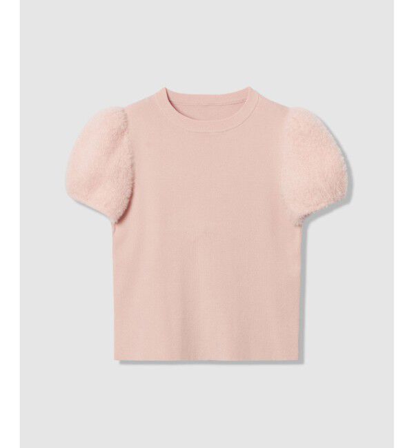 LOULOU WILLOUGHBY「WEB限定【LOULOU WILLOUGHBY】フェザースリーブプルオーバー」|ニット・セーター|