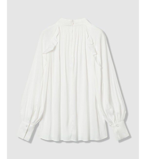 allureville「フリルスリーブブラウス」|シャツ・ブラウス|