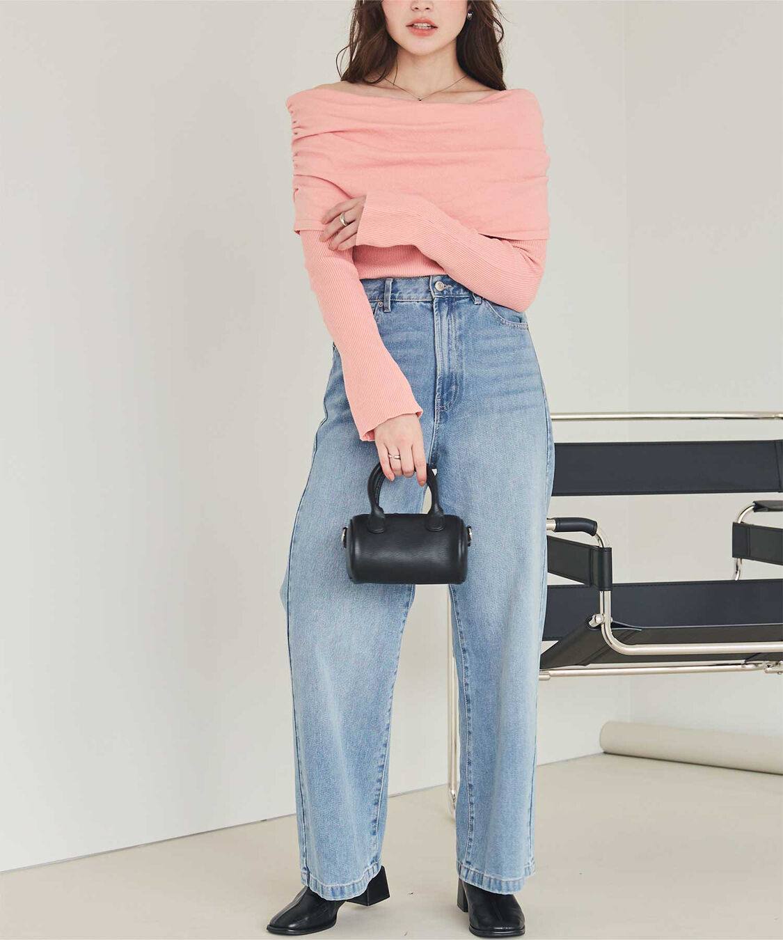 titivate「オフショルダーニット」|ニット・セーター|