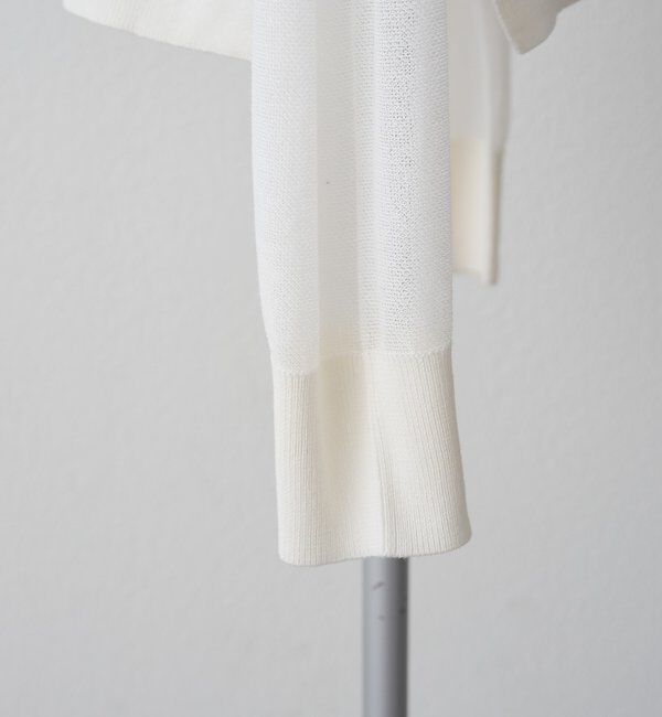  「透かし編みロゴジャガード2WAYプルオーバー」|キャミソール|