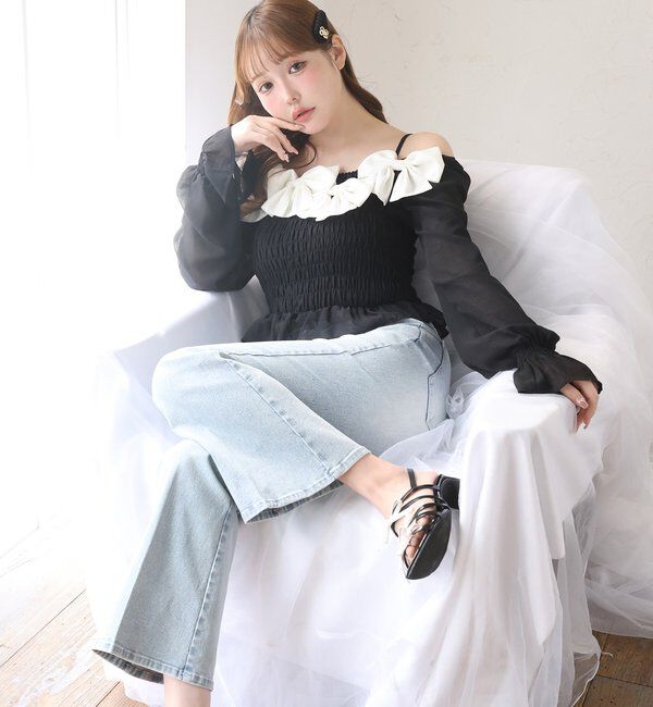  「リボンストラップサンダル」|その他|