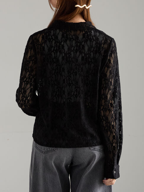 Te chichi「起毛レースシャツ」|シャツ・ブラウス|