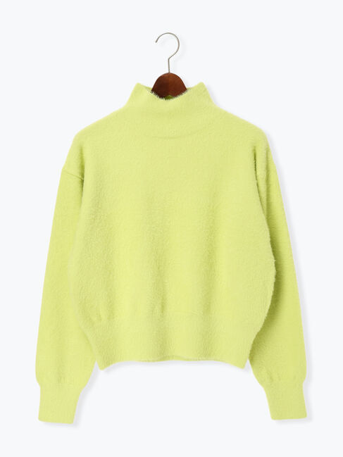 Te chichi「【宮本茉由着用】ハイネックフェザーニット」|ニット・セーター|