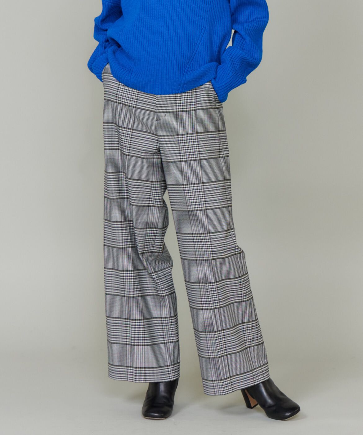 INED「《大きいサイズ》セミワイドパンツ　」|その他|柄大7