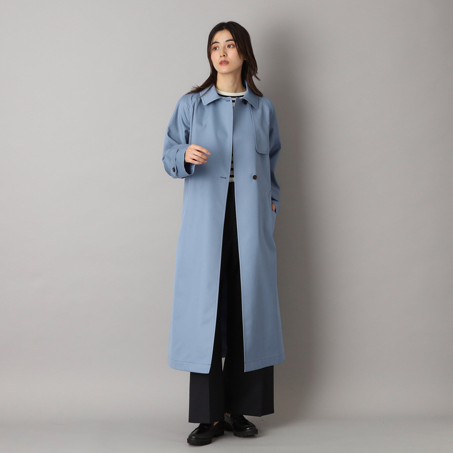 DRESSTERIOR「【上品/美シルエット】ライトトレンチコート」|トレンチコート|