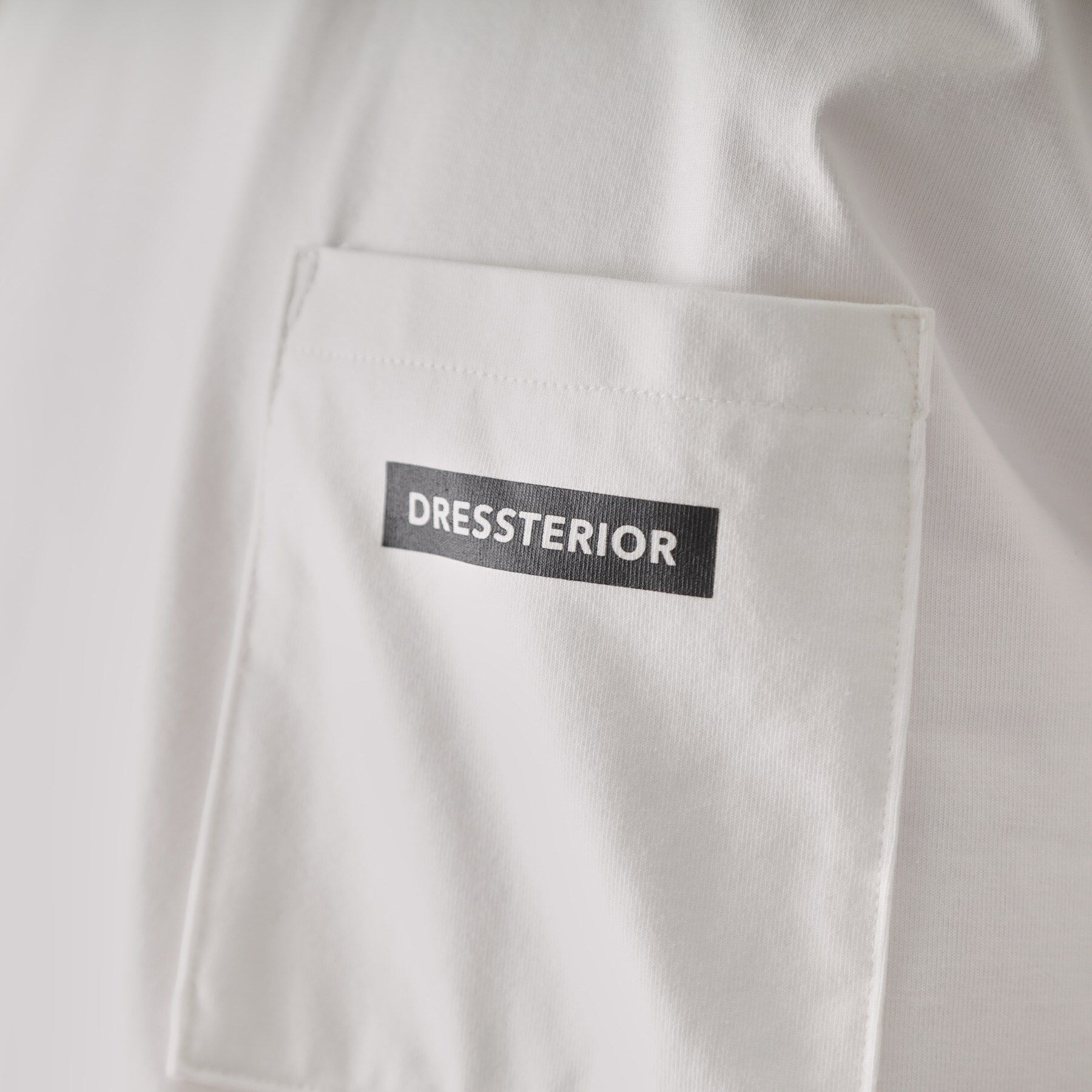 DRESSTERIOR「【接触冷感/UVカット】BACK BREEZE TECH バックオーバーラップサークルレイヤードロン」|Tシャツ・カットソー|