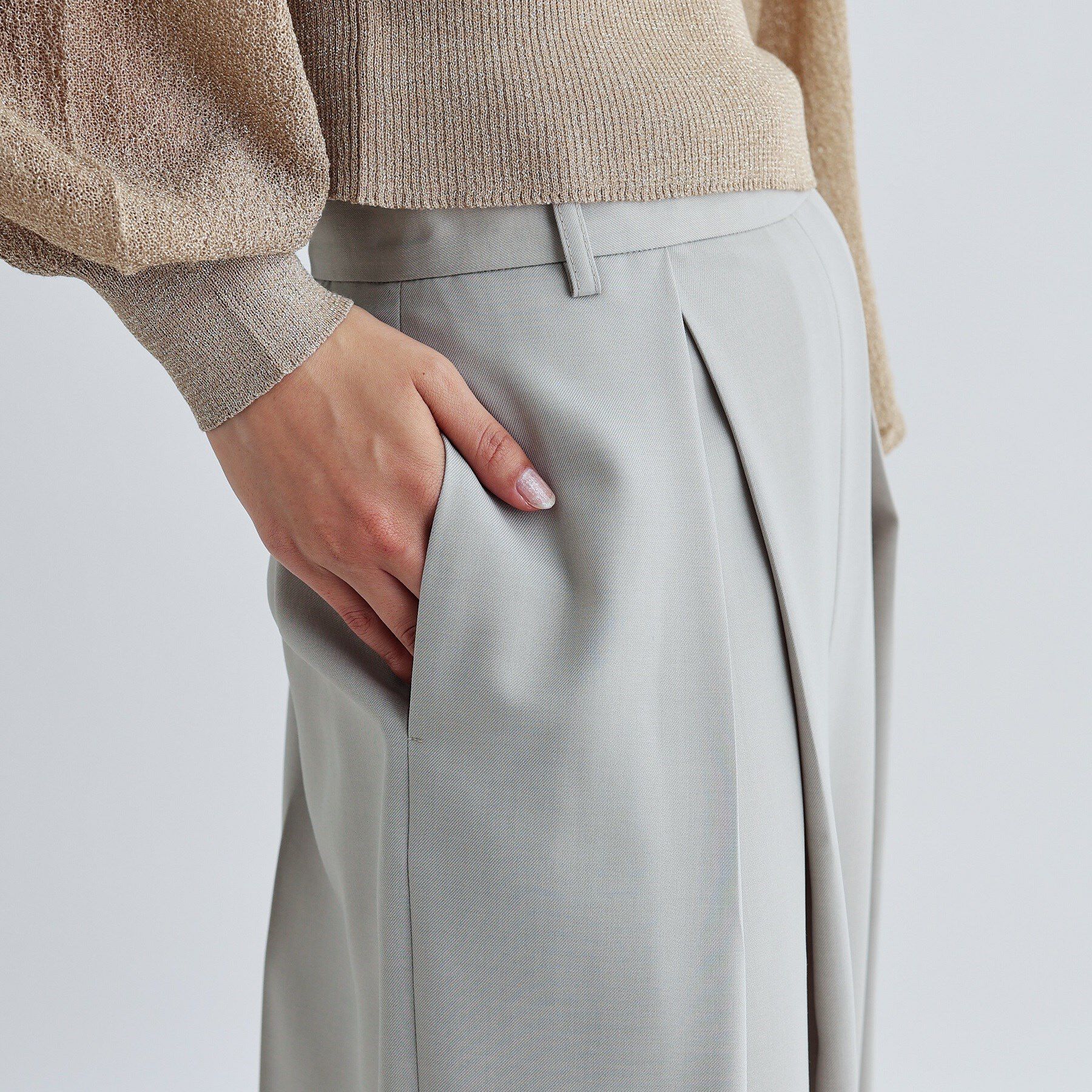 GALLEST「タックワイドパンツ」|その他|