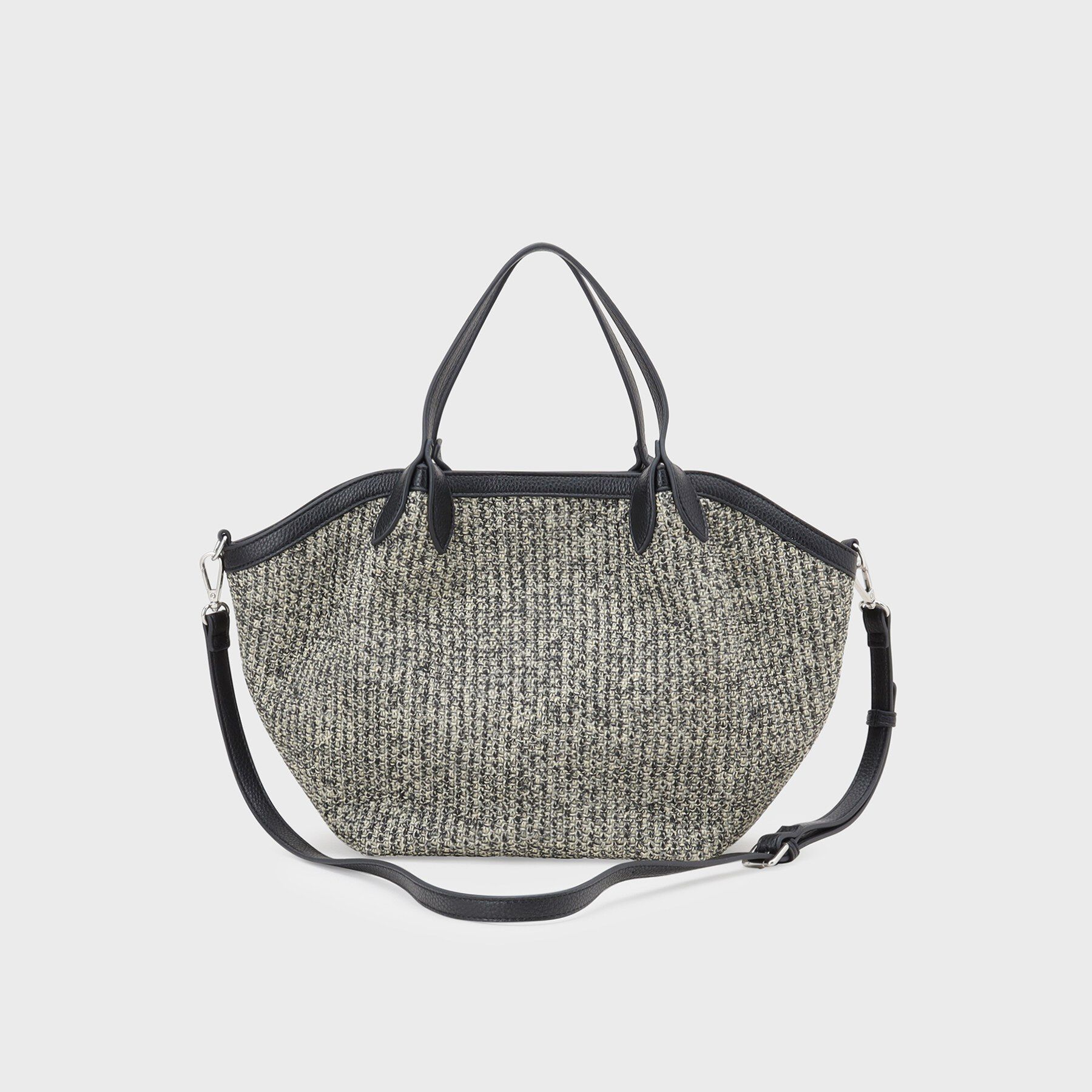 INDIVI「【2WAY】ペーパーミドルバッグ」|トートバッグ|