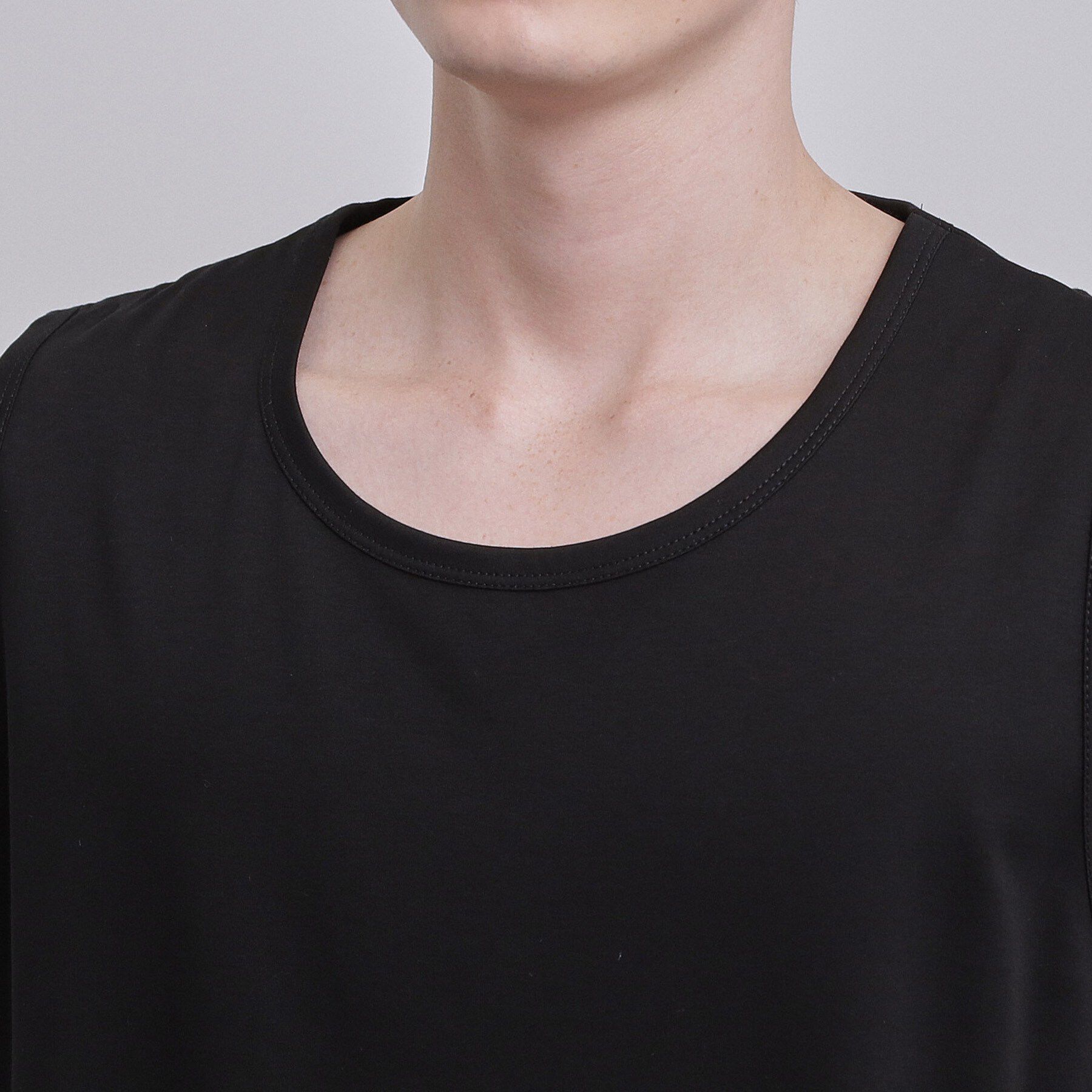 tk.TAKEO KIKUCHI「スムースシルケット ノースリーブカットソー」|Tシャツ・カットソー|