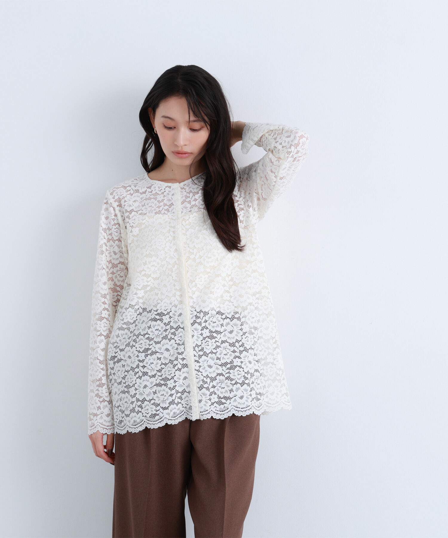  「レースブラウス」|シャツ・ブラウス|