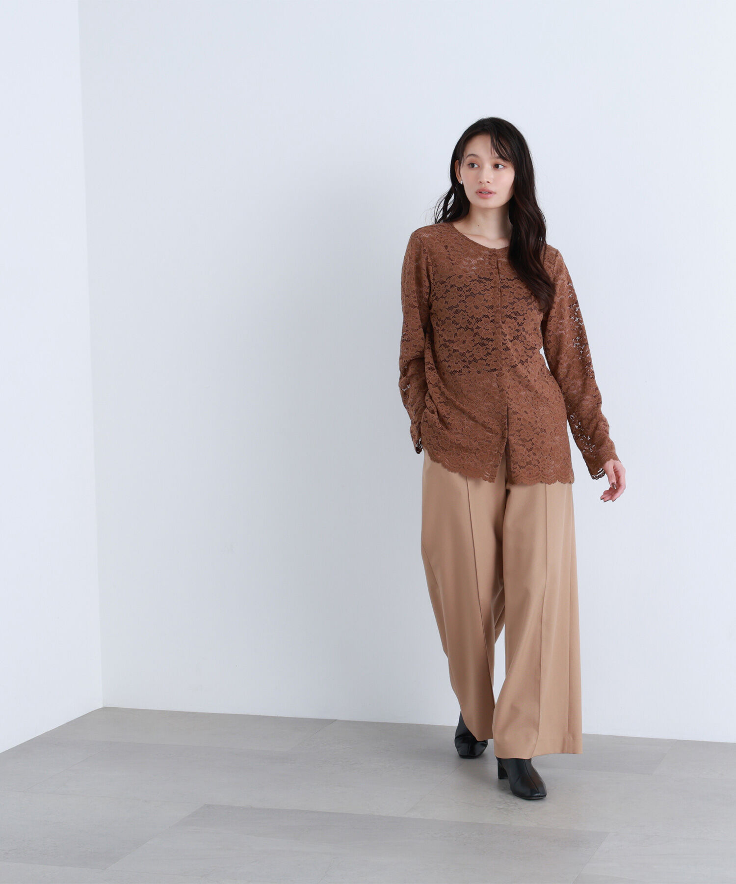  「レースブラウス」|シャツ・ブラウス|