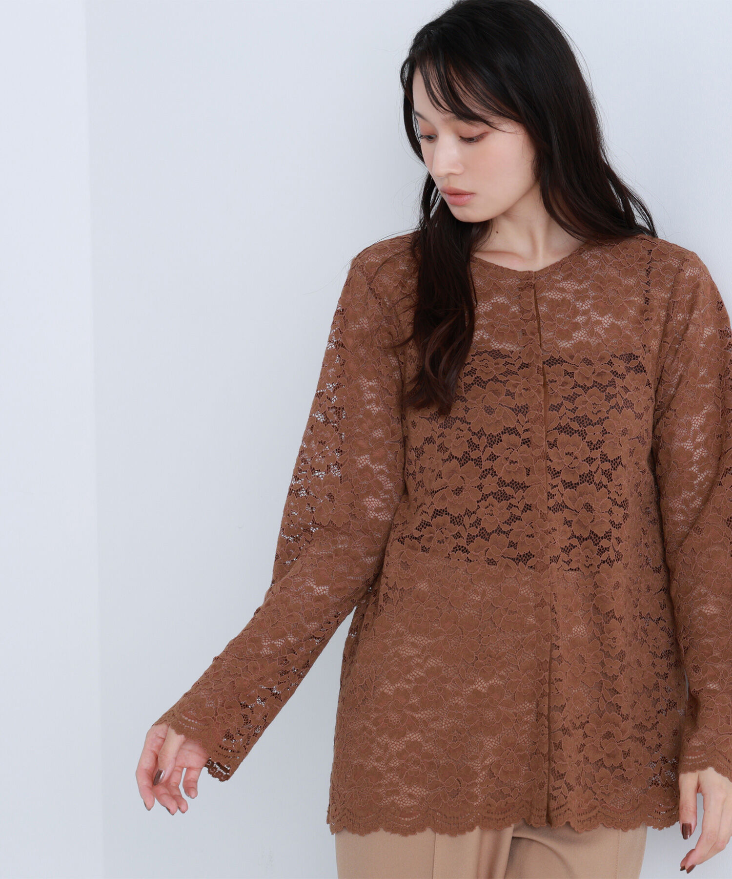  「レースブラウス」|シャツ・ブラウス|
