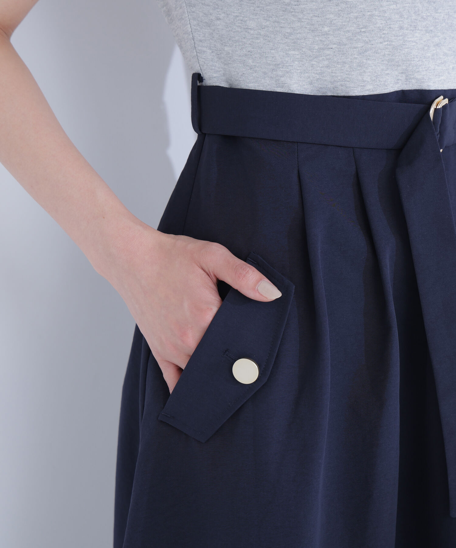  「フレンチスリーブドッキングワンピース」|ワンピース|