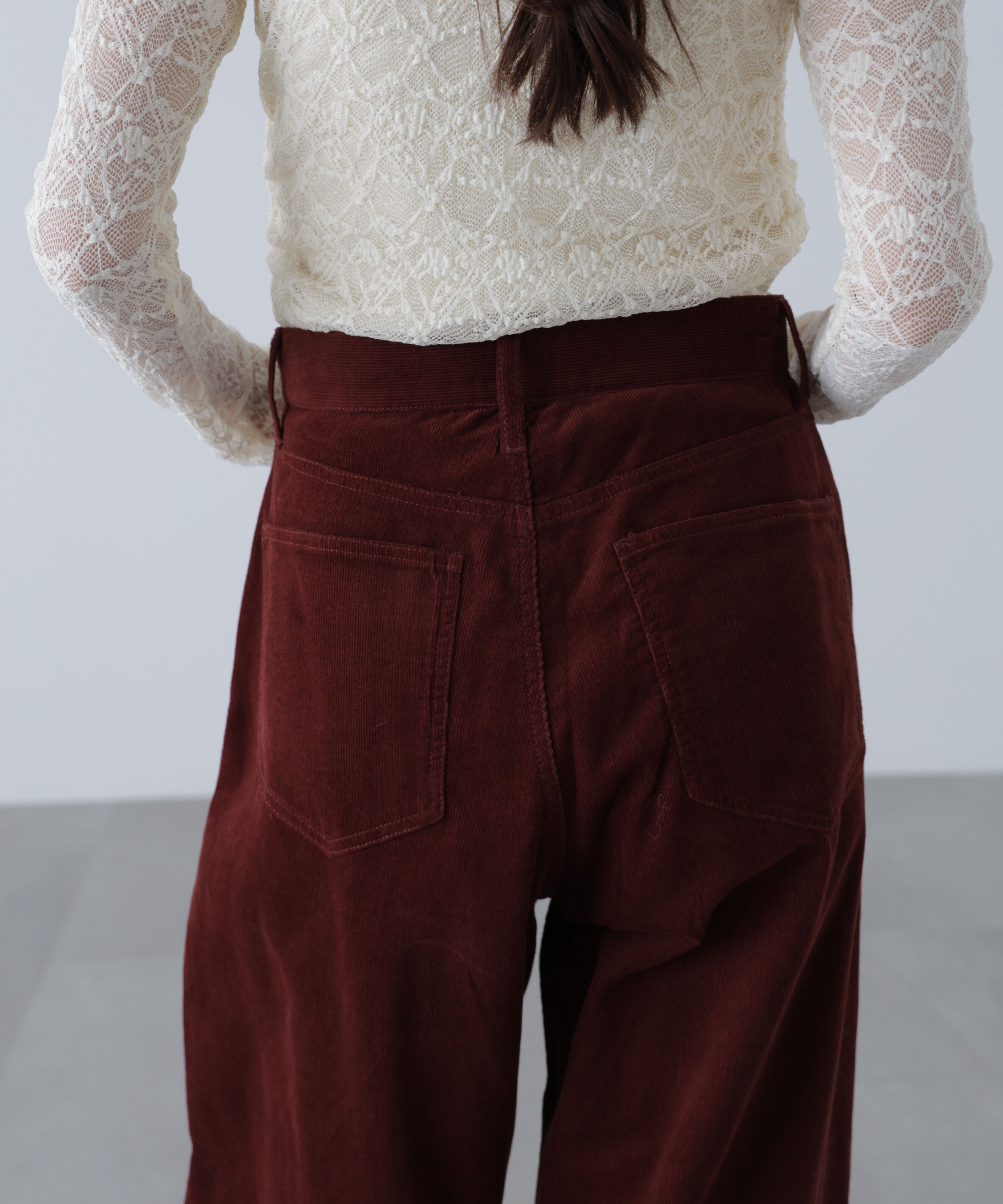  「コーデュロイタックコクーンパンツ」|その他|