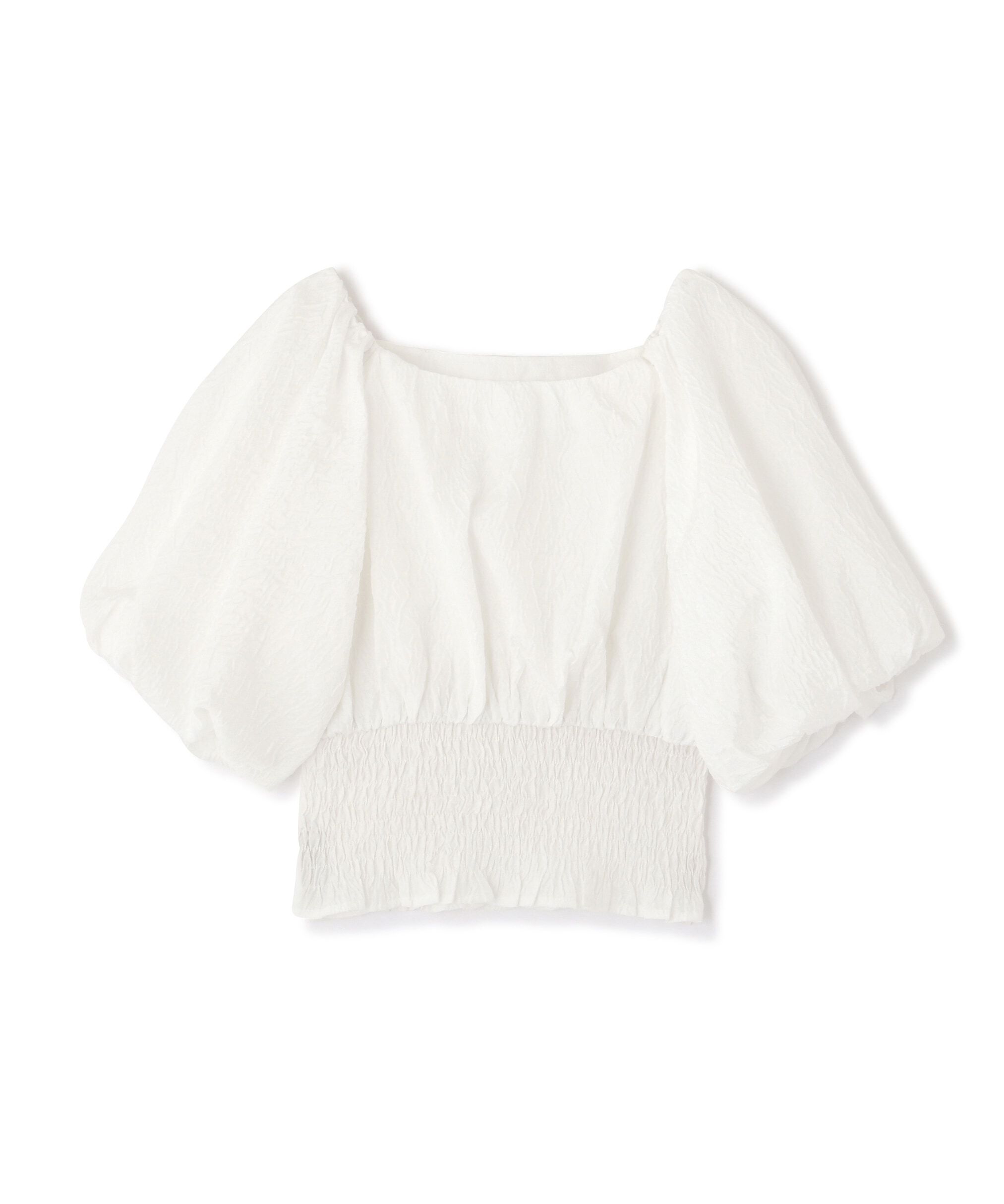  「シュリンクバルーンブラウス」|シャツ・ブラウス|